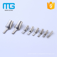 Plating Tin Non-insulated Copper Insert Needle Naked Terminals